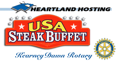 USA Steak Buffet, Heartland Hosting, LLC & Kearney Dawn Rotary